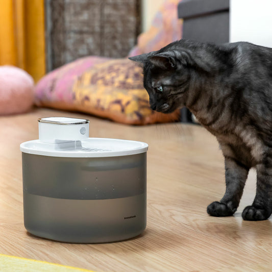 Fontaine pour Chats Rechargeable avec Détecteur Refopet InnovaGoods